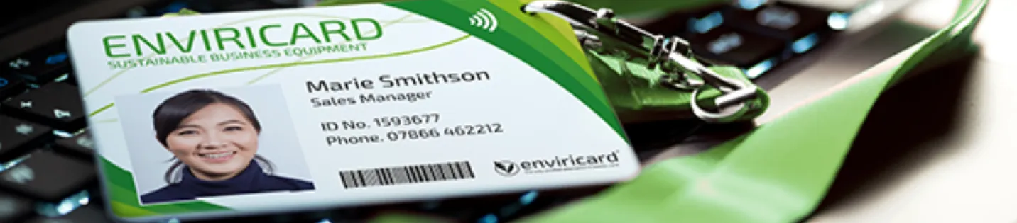 The Enviricard evolution in ID cards and event cards